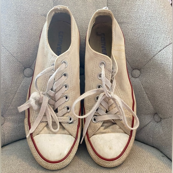 converse white low top - Picture 1 of 4